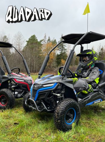 Olle Olsson Bolagen. Varumärkesportfölj - Quadard fyrhjuling för barn